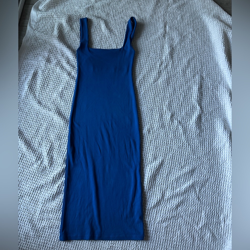 Royal Blue Zara Midi Dress